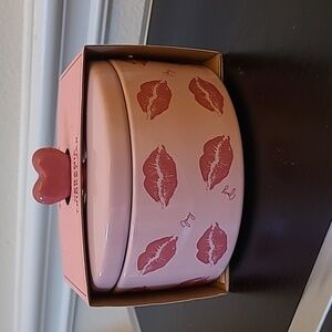 Juicy Couture Pink Heart-Top Trinket Jar